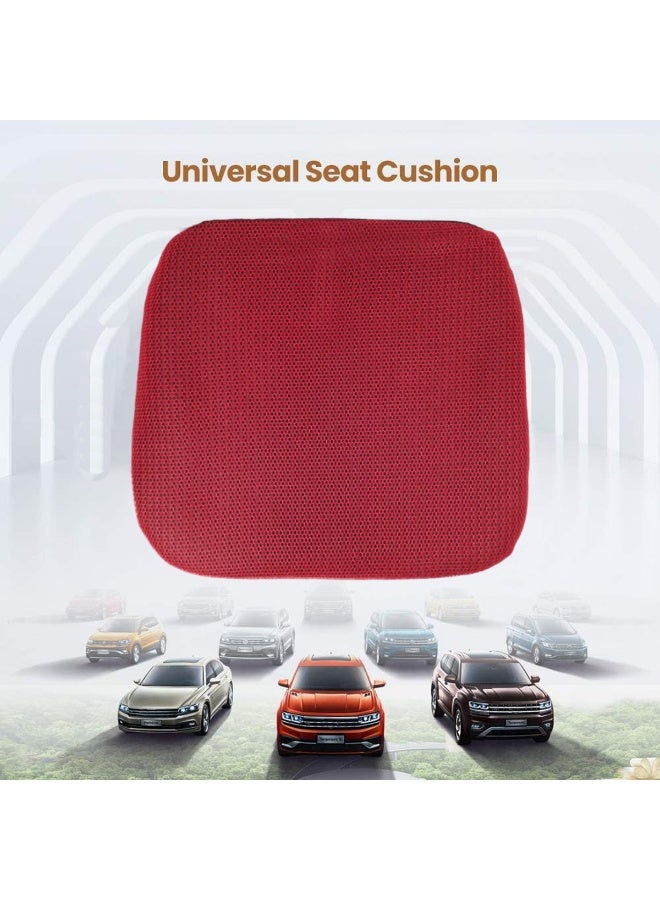 3 اكس ار وسادة جل محيطية للأرداف - وسادة جل مريحة للمقعد للجلوس لفترات طويلة، في المكتب، في السيارة، في المنزل، وفي السفر، تخفف الضغط، قابلة للتهوية وقابلة للغسل - كستنائي - Image 5