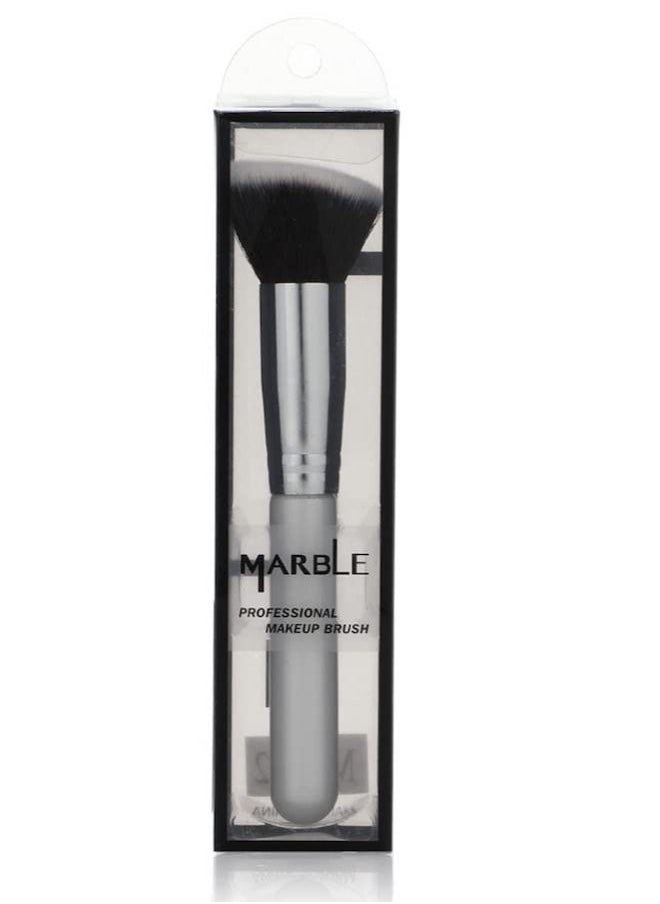 MARBLE - Angled Brush M001 For Creamy Blusher And Countor With Synthetic Fibers Are Ultra-soft That Doesnt Damage The Makeup Underneath Easy Way - Image 1