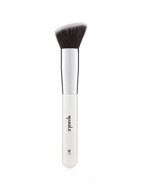 Angled Brush M001 For Creamy Blusher And Countor With Synthetic Fibers Are Ultra-soft That Doesnt Damage The Makeup Underneath Easy Way