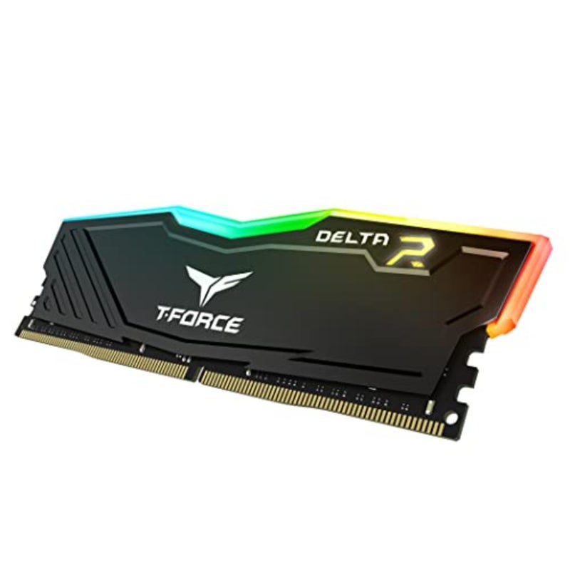ذاكرة وصول عشوائي لسطح المكتب للألعاب: DDR4 32GB 2x16GB 3600MHz CL18، مبدد حراري من الألومنيوم الأسود مع إضاءة RGB، وحدة ذاكرة عالية الأداء منخفضة الكمون - Image 5