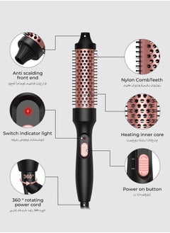 spa luxetique Thermal Brush, 32Mm Heated Curling Brush For Perfect Straight Hair And Voluminous Curls  - Image 4