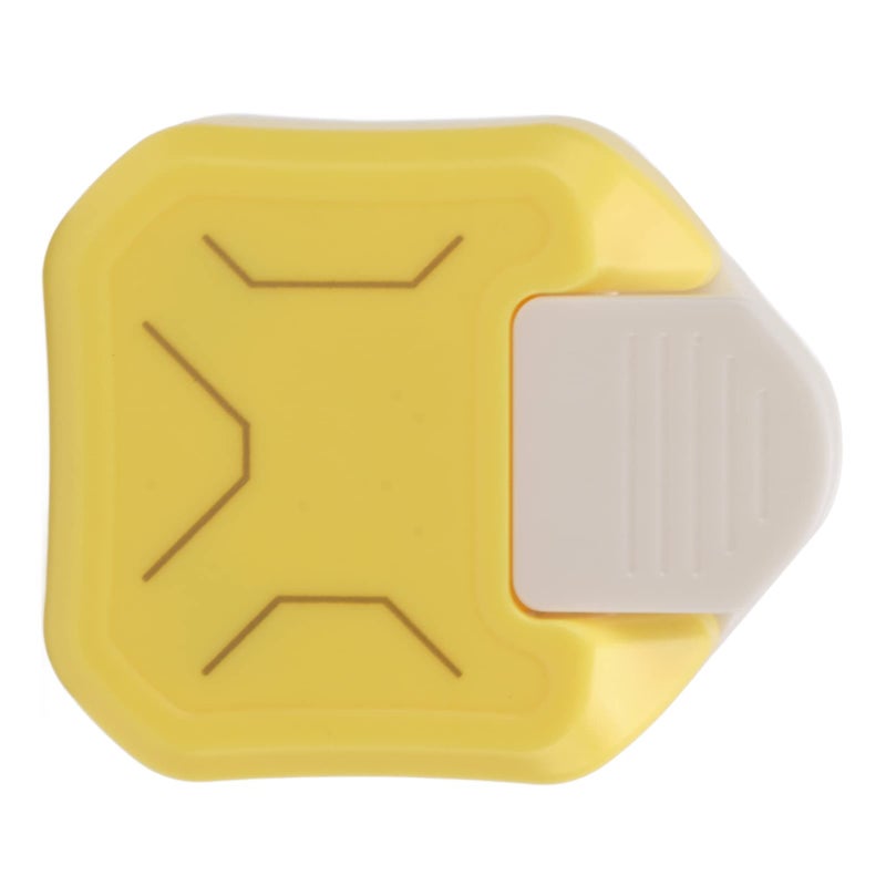 Portable Mini Paper Trimmer Corner Cutter For Photos Cards Crafts Yellow ABS Iron - Image 4