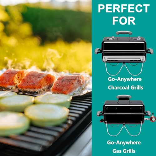 EasiBBQ 80631 Stainless Steel Grill Grate for Weber Go-Anywhere Charcoal and Gas Grill, Replaces 70211, 3634, 67195, 16" x 10" - Image 5