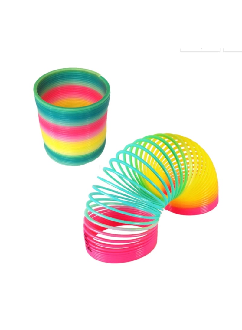 The Spring Toy Has a Beautiful Design and An Attractive Emoji Pattern in Multiple Colors Consisting of 12 Pieces - Image 2