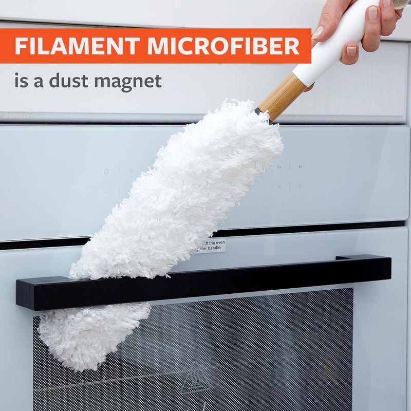 Full Circle Dust Whisperer Microfiber Duster Replacement Head - Image 4