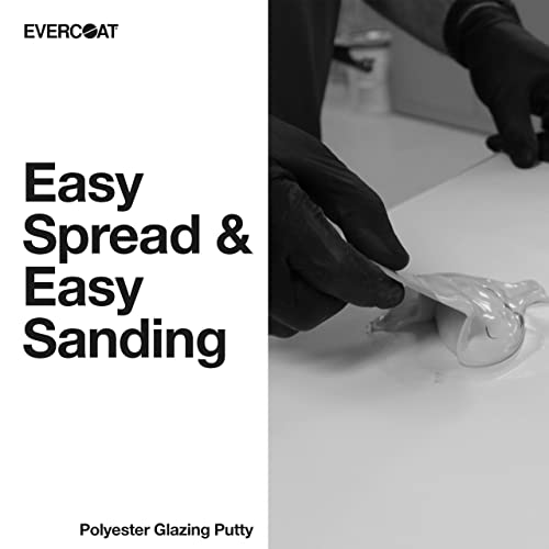 Evercoat Polyester Glazing Putty for Galvanized Steel, Aluminum, Fiberglass & More - 20 Oz - Image 2