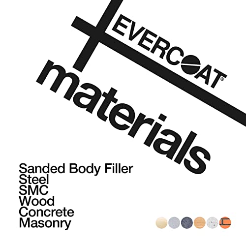 Evercoat Polyester Glazing Putty for Galvanized Steel, Aluminum, Fiberglass & More - 20 Oz - Image 4