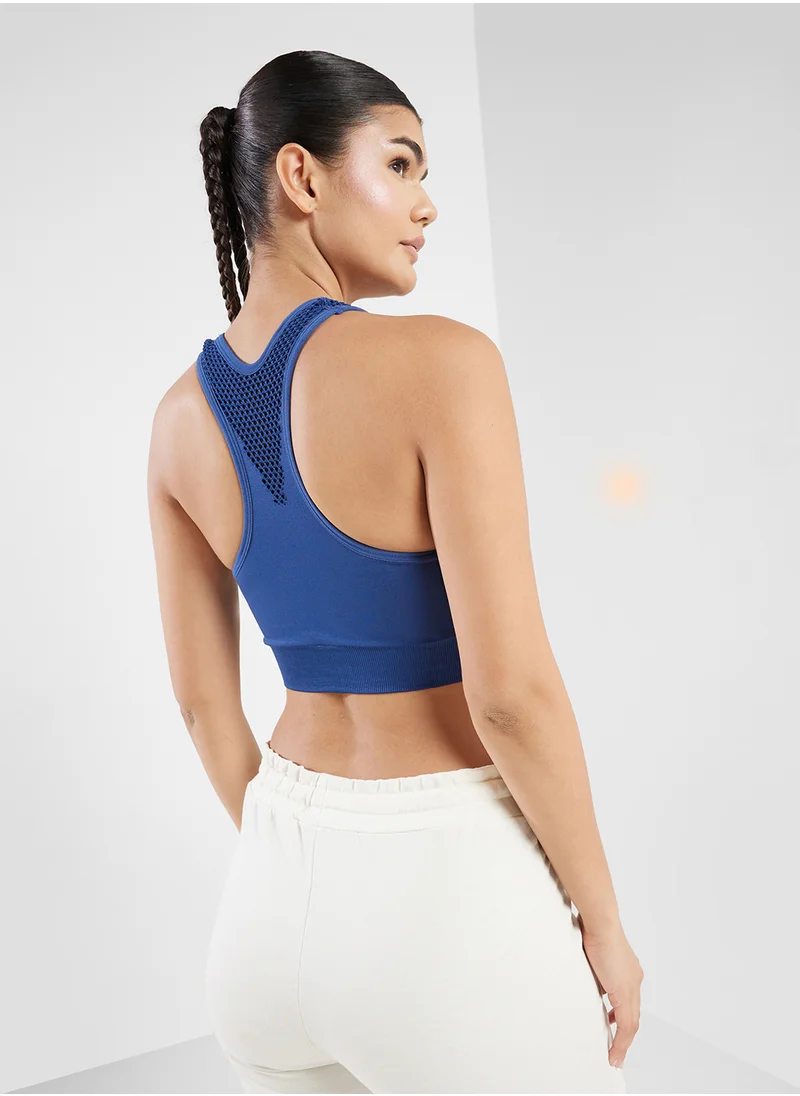 فورورد Racer Back Sports Bra With Mesh Detail
