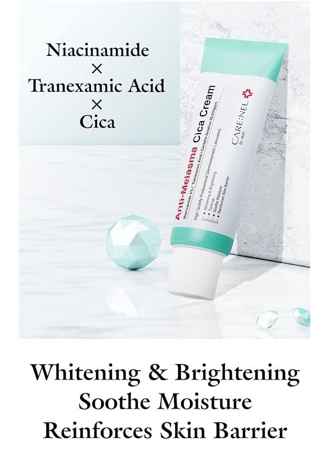 CARENEL Anti Melasma Cica Cream, Melasma Treatment For Face Cream, Dark Spot Remover Centella Asiatica, Skin Care Beauty Products - Image 5