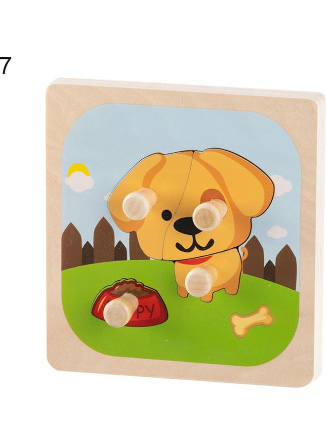 Wooden Pegged Puzzle - Image 1