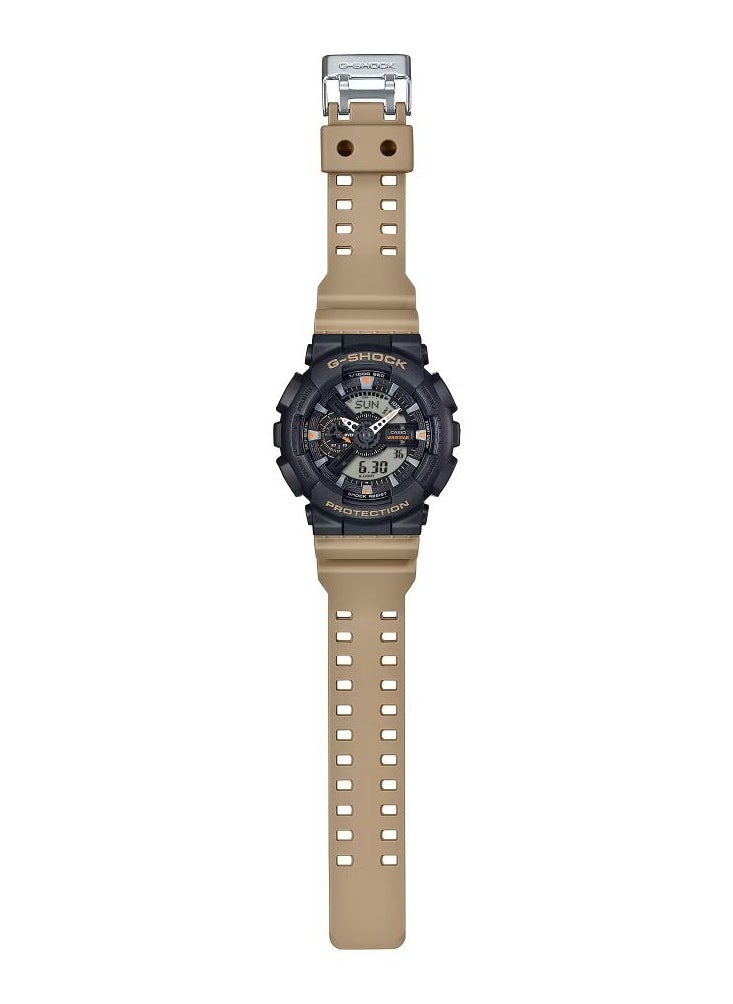 G-SHOCK Analog Digital Men's Watch Black Dial Resin Band GA-110TU-1A5  - Image 2