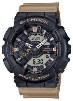 Analog Digital Men's Watch Black Dial Resin Band GA-110TU-1A5