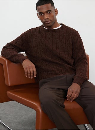 Tile Regular Crew Neck Textured Knitwear Sweater TMNAW25KZ00021 - pzsku/ZC9C5FD1065DAFA937A56Z/45/_/1730940026/4fe0ec61-1f15-4402-9df8-2406dbde35b1