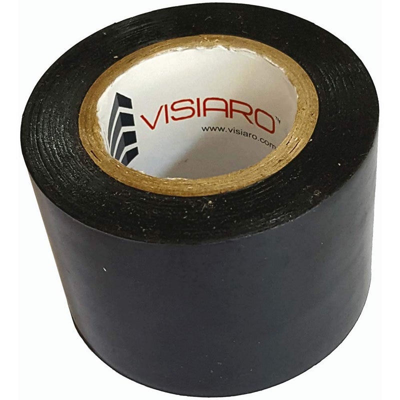 VISIARO PVC Self Adhesive Black Monsoon Tape, Width 48mm, Length 18mtrs, Pack of 1 - Image 5