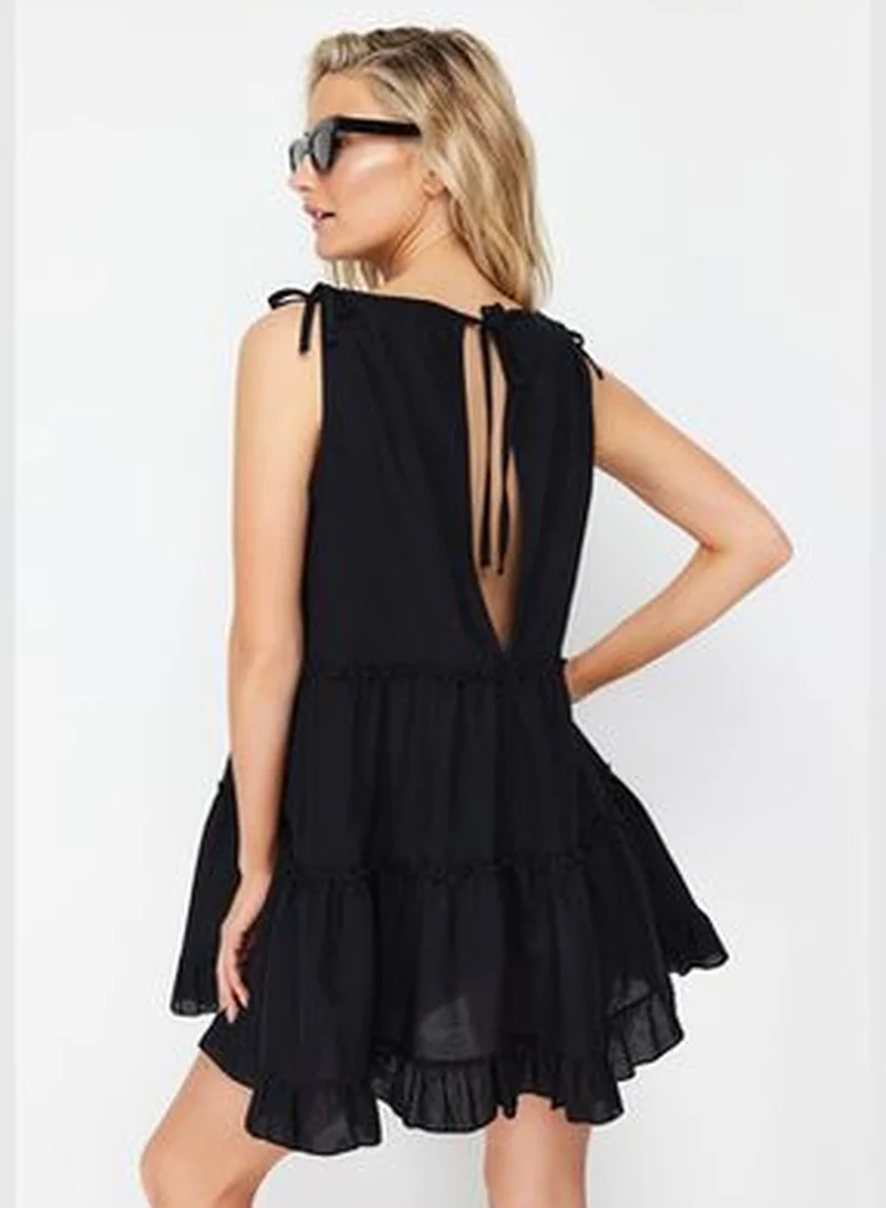 trendyol Ruffled Tiered Dress