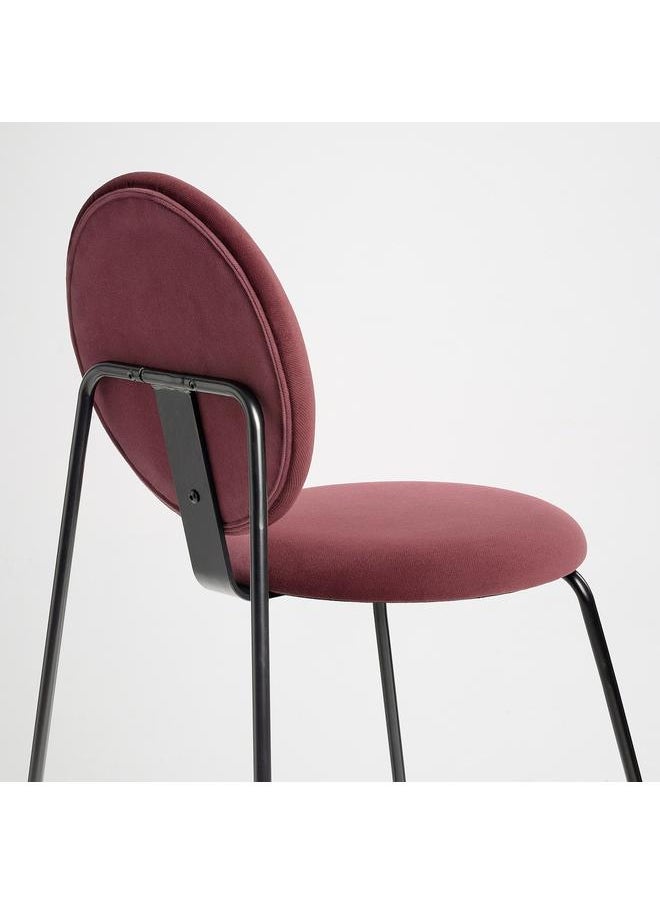Generic - Chair, black/Hakebo deep red - Image 1