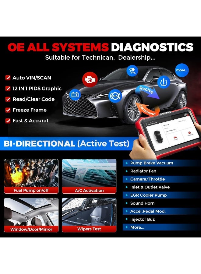 kingbolen أداة تشخيص السيارات KINGBOLEN K8 OBD2 - Image 3