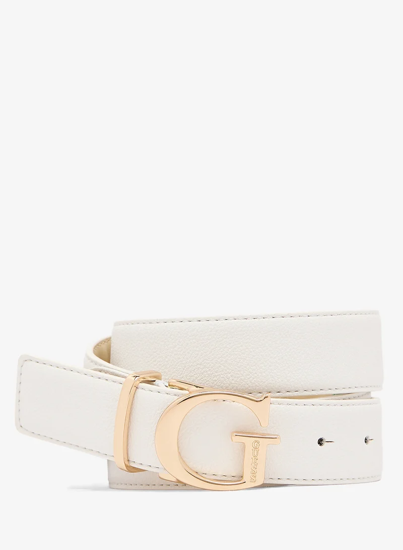 جس Bianca Allocated Hole Belt