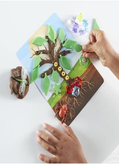 hand2mind hand2mind Into The Garden Sensory Activity Kit, Loose Parts Play Materials, Fine Motor Skills Toys, Sensory Play, Toddler Sensory Bin, Montessori Learning Materials, Calm Down Corner Supplies  - Image 4