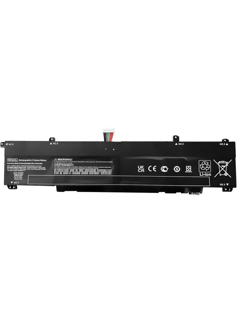 Max Power WK04XL Laptop Battery Replacement For HP OMEN 16-b 16-c HP Victus 16-e 16-d 15-f Series HP Victus 16-D0001UR 16-D1113TX 16-D0023DX 16-E0005UA 16-E0029UR 16-E0194NW Series 15.4V 70.07Wh - Image 1