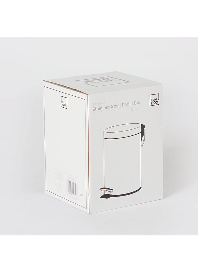 Home Box - Tamara Stainless Steel Pedal Bin 5 L - Image 1