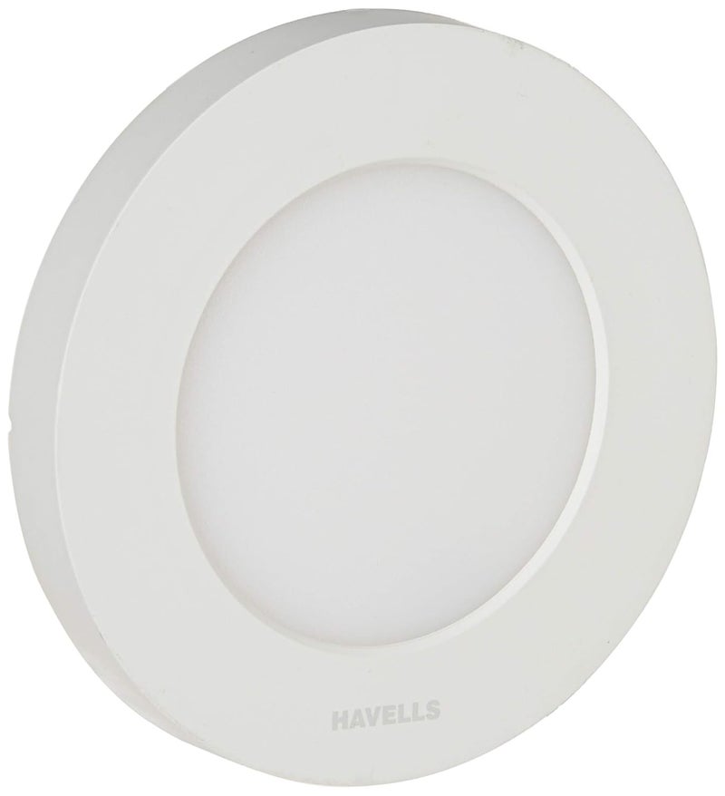 Havells Havells 6W LED Recessed Round Ceiling Light Cool WhiteSlim Design Energy EfficientUpto 3KV Surge ProtectionPremium Downlight for Home and OfficeBIS Approved Pack of 1  - Image 1