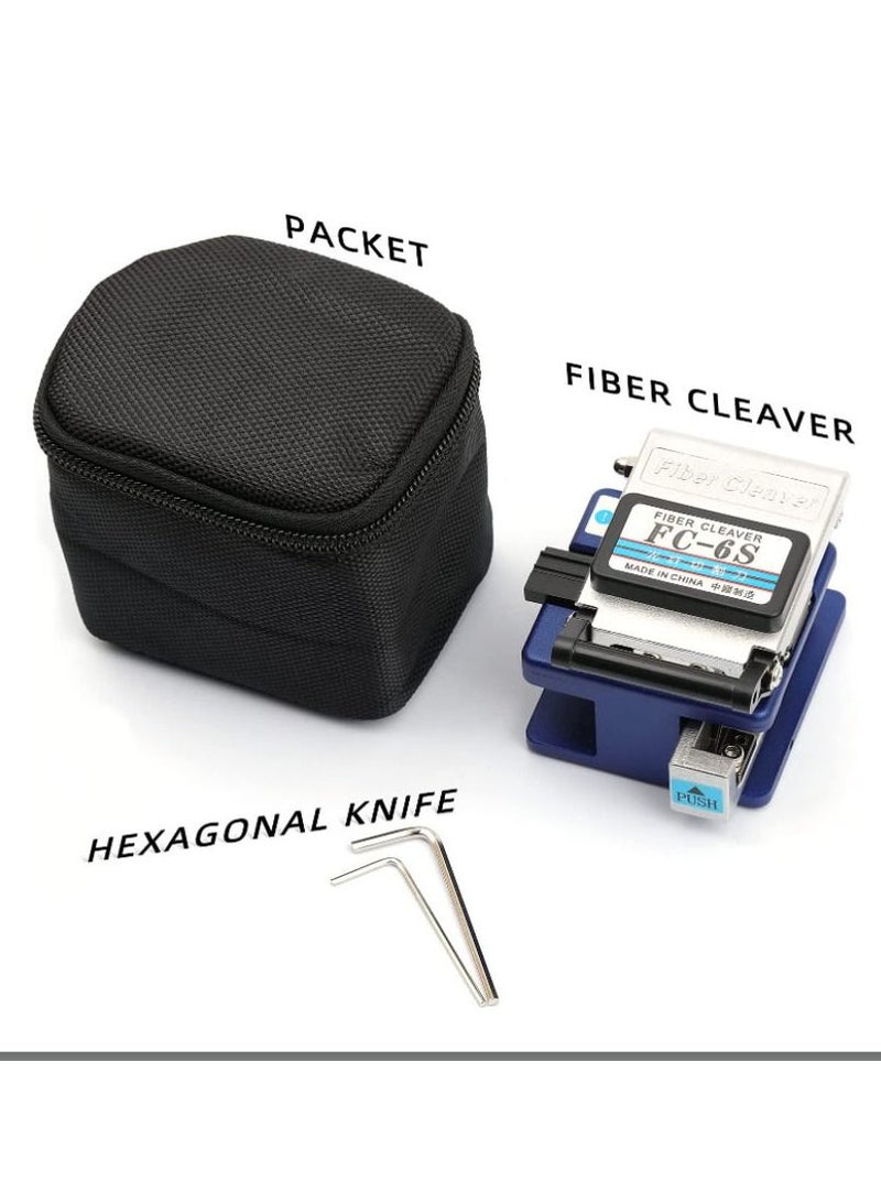 FC-6S Optical Fiber Cleaver Stripping Cutter Tool Cleaves Compatible for SUMITOMO with 36000 Cleaves and Coating Diameter: 250μm - 900μm 12 Position Blade Cold Connection Tools Fiber Equipment Used in  - Image 5
