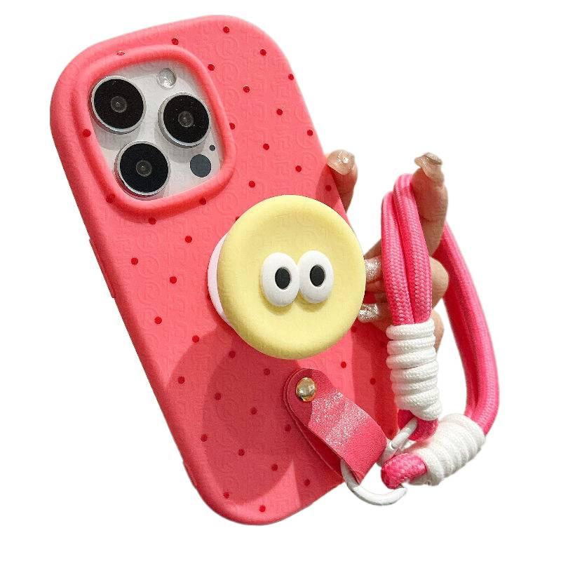 Protective Case | Kickstand | Pink | Silicone | Drop Protection | Shockproof Cover for iPhone 15 / 15 Plus / 15 Pro / 15 Pro Max - Image 5