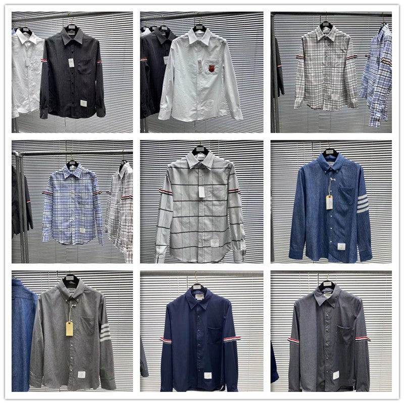 T-B21 Shirt Men And Women With Classic Joker Casual Fashion Slim A Variety Of Shirt Stars - Image 4
