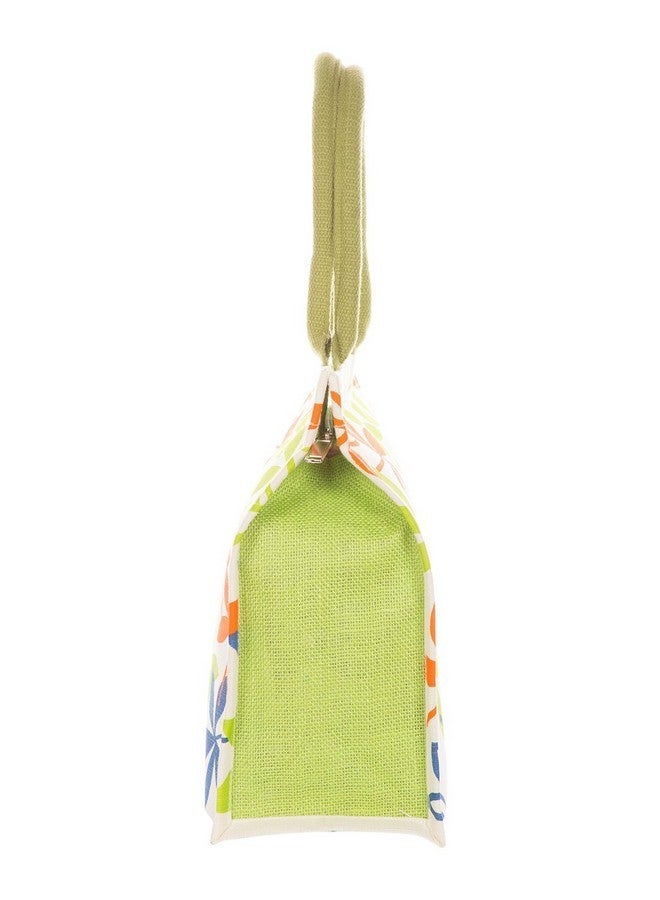 Jute Cottage Eco-Friendly Women's Classic Tote Shoulder Bag | Green Jute Handbag (Model XC15-0002BN) | Handcrafted Sustainable Bag for Office, Travel, Daily Use - Image 3
