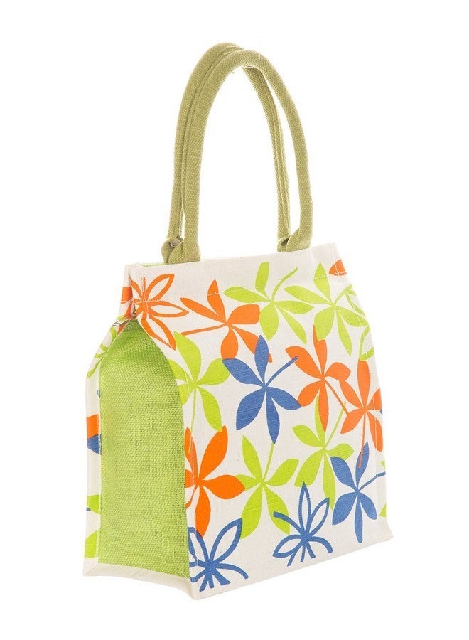 Jute Cottage Eco-Friendly Women's Classic Tote Shoulder Bag | Green Jute Handbag (Model XC15-0002BN) | Handcrafted Sustainable Bag for Office, Travel, Daily Use - Image 1