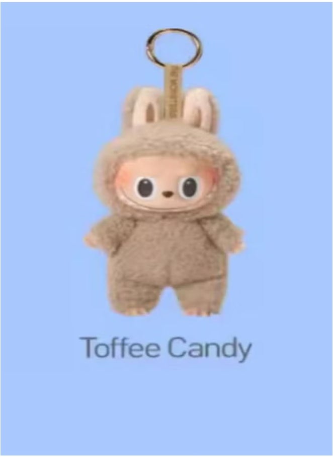 POP MART 100% Authentic Labubu The Monsters Tasty Macarons Vinyl Plush Pendant Blind Box (Full Set 6PC) – Cute Collectible Keychain, Desk Buddy & Gift – Random Design – Lychee Strawberry, Soy Milk, Sea Salt Coconut, Sesame Bean, Green Grape, Toffee Candy  - Image 5