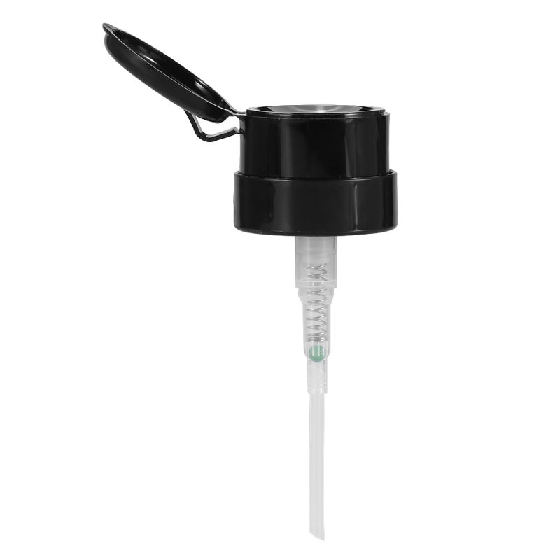 230ML Plastic Nail Art Pump Dispenser Polish Remover Empty Bottle Container(White) - Image 4