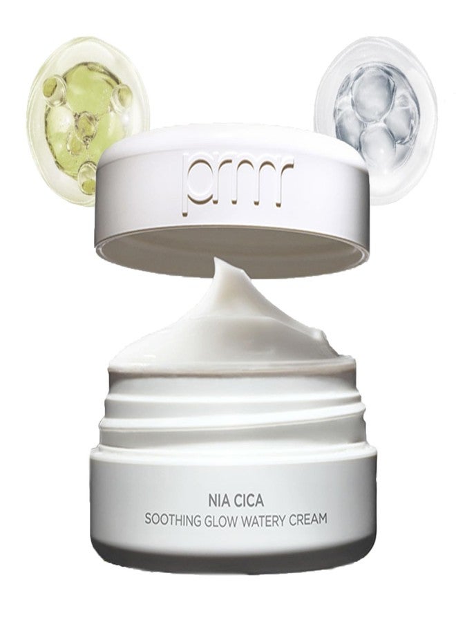 PRIMERA PRMR Niacinamide Cica + B5 Cream –Face Moisturizer with Hyaluronic Acid and Centella, skin barrier repair, korean moisutrizer with panthenol, Redness relief and hydrating, 1.01 Fl Oz - Image 1