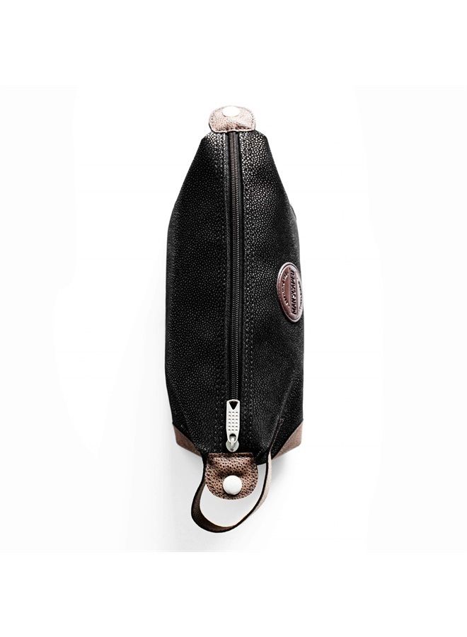Manscaped Refining The Gentleman MANSCAPED® The Shed Men's Premium Quality Toiletry Bag, PU Leather Dopp Kit, Bathroom Travel Bag, Shaving Kit Case, Trimmer Bag