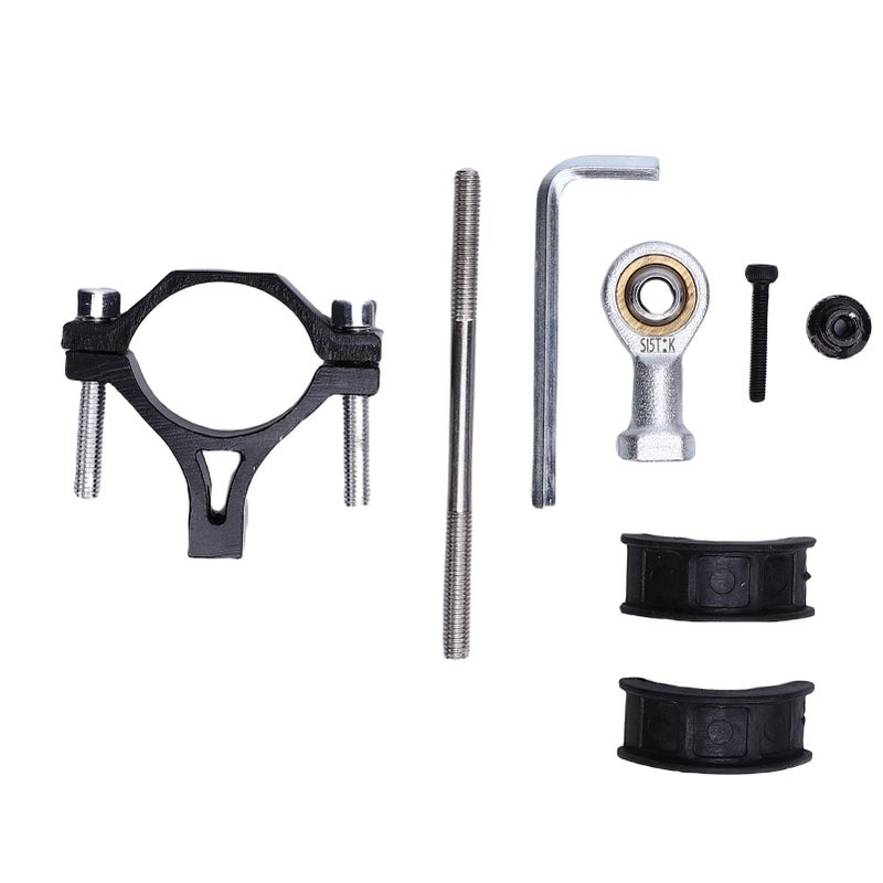 Camping Trailer Connecting Hook Fit for CROSSRC TL4 RC Crawler Car Accessories Upgrade Parts Camping Vehicle Connecting Rod Black - Image 1