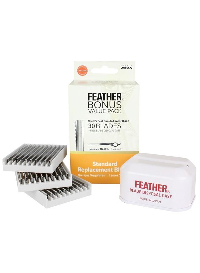 Feather Jatai Feather Styling Razor Replacement Blades - 30 count - Image 1