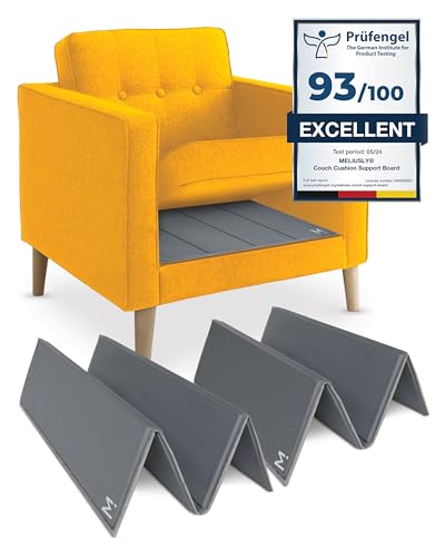 Chair Cushion Support for Sagging Cushions 2Pack 17x22 Chair Seat Support for Sagging Seat Under Foam Firming Boards for Recliner and Armchair Saver Stiffener Reinforcement by Meliusly