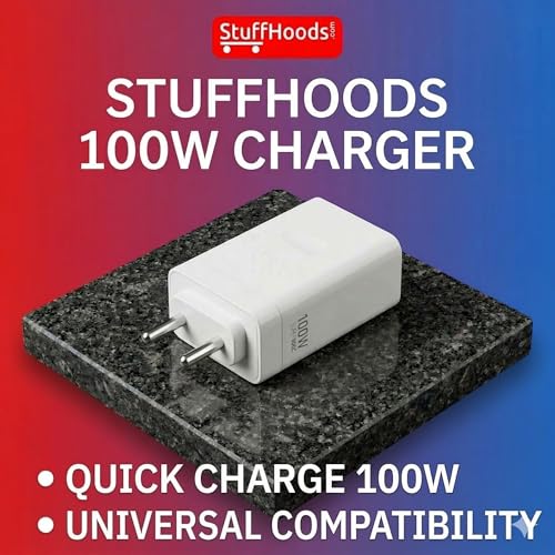 StuffHoods Oneeplus Supervooc 100W Power Adapter-Ultra Fast Charger for Oneeplus, Fast Charger with USB to C Dash SUPERVOOC Cable for Oneeplus 12/12r/11/11R/10/10R/9/9R/Nord 4/ Ce4 / Ce3/ Ce4 Lite Other Devices - Image 3