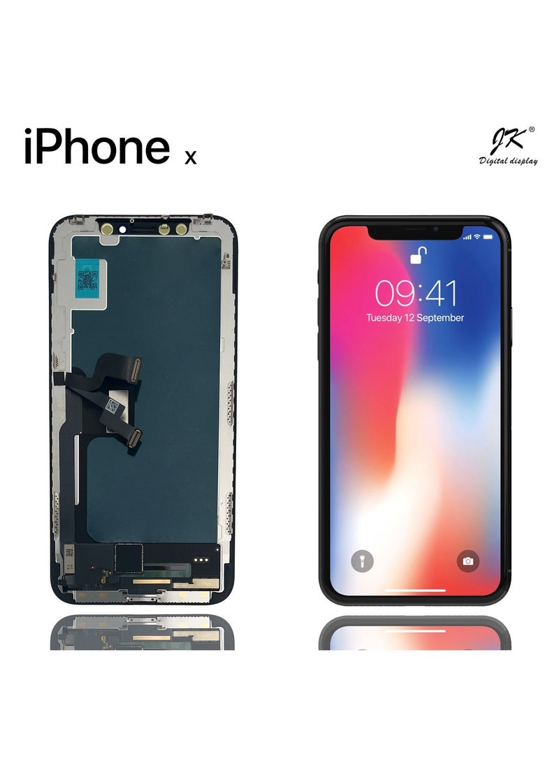 JK iPhone X LCD Replacement Screens iPhone X JK Incell LCD / Display / Screen Black  - Image 1