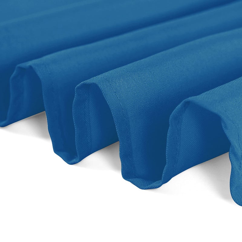 Cupuamon Rectangle Tablecloth 60x102 inch Washable Polyester Fabric Table Cloth for Wedding Party Dining Banquet Decoration(60x102  Mediterranean Blue) - Image 4