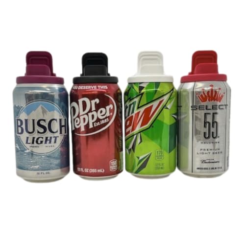 Beverage Buddee Can Cover - Can Cover For Standard Size Soda/Beer/Energy Drink Cans - Made In The USA - BPA-PCB Free - Assort Colors (Plain - 12 Pack) - Image 5