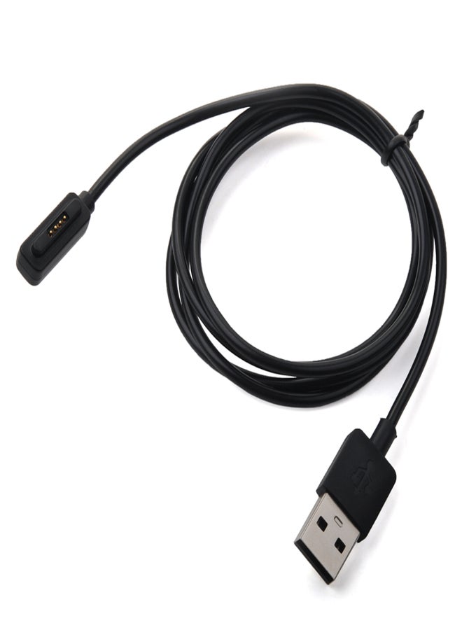 Smart Watch Charging Cable Data Transfer Cable for Asus ZenWatch 2nd with USB Interface 1-meter Cable with Magnetic Interface Smart Watch Charging Cables - Image 2