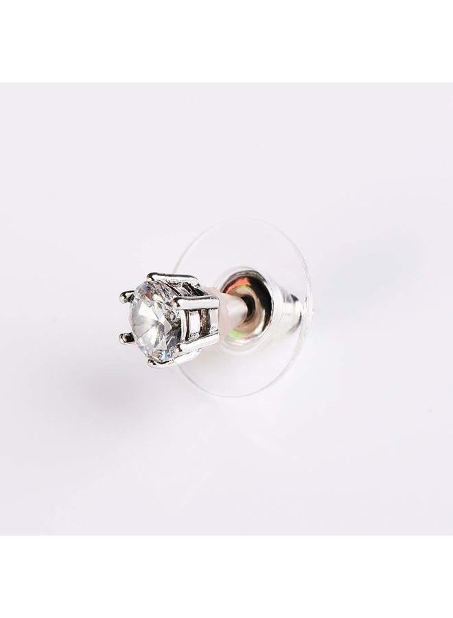 Outus 100 Pairs Bullet Clutch Earring Backs with Pad Earring Safety Backs, Silver and Gold - Image 5