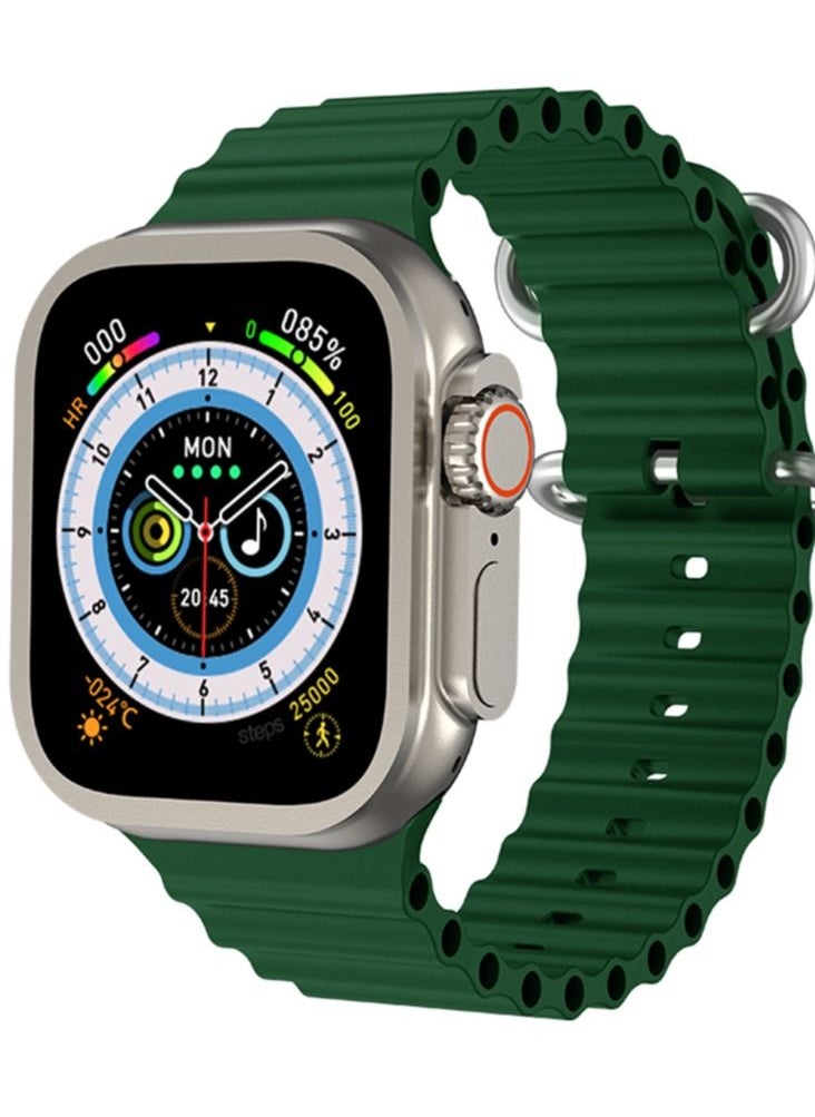 AROAQ - ZW8 Ultra Max Smartwatch Multi Functional 2.05 Inch Screen Display 200mAh Battery Waterproof Wireless Charging Bluetooth Smart Watch - Image 1