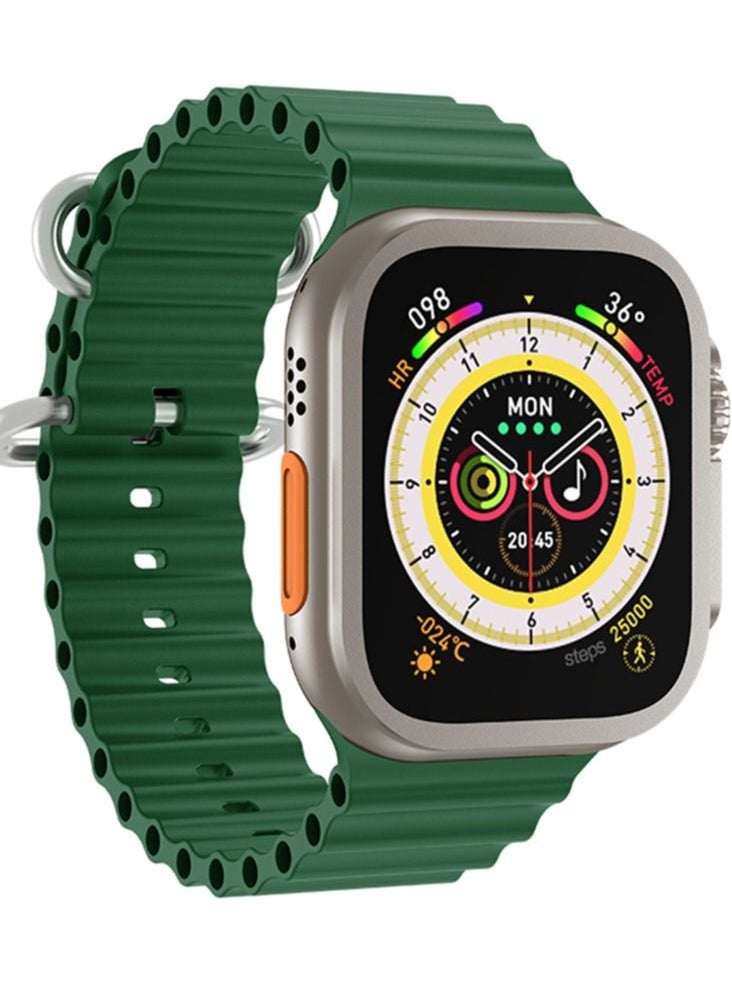 AROAQ - ZW8 Ultra Max Smartwatch Multi Functional 2.05 Inch Screen Display 200mAh Battery Waterproof Wireless Charging Bluetooth Smart Watch - Image 1