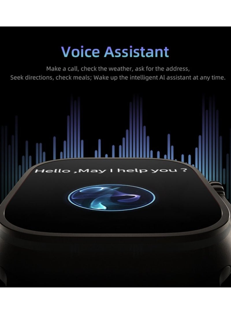 AROAQ - ZW8 Ultra Max Smartwatch Multi Functional 2.05 Inch Screen Display 200mAh Battery Waterproof Wireless Charging Bluetooth Smart Watch - Image 1