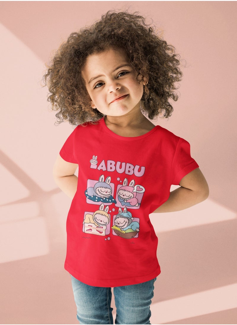 ZOOM Kids' LABUBU T-Shirt – Adorable Cartoon Friend 