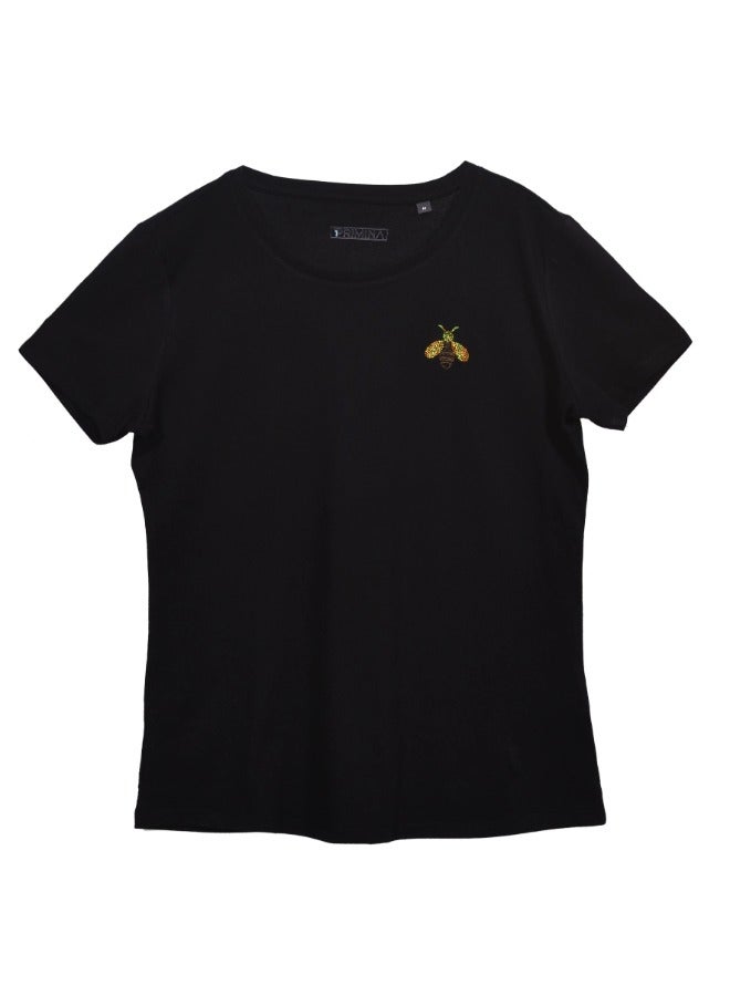 Primina Women's printed T-Shirt -Bee, round neck, 100% cotton, regular fit - Image 1