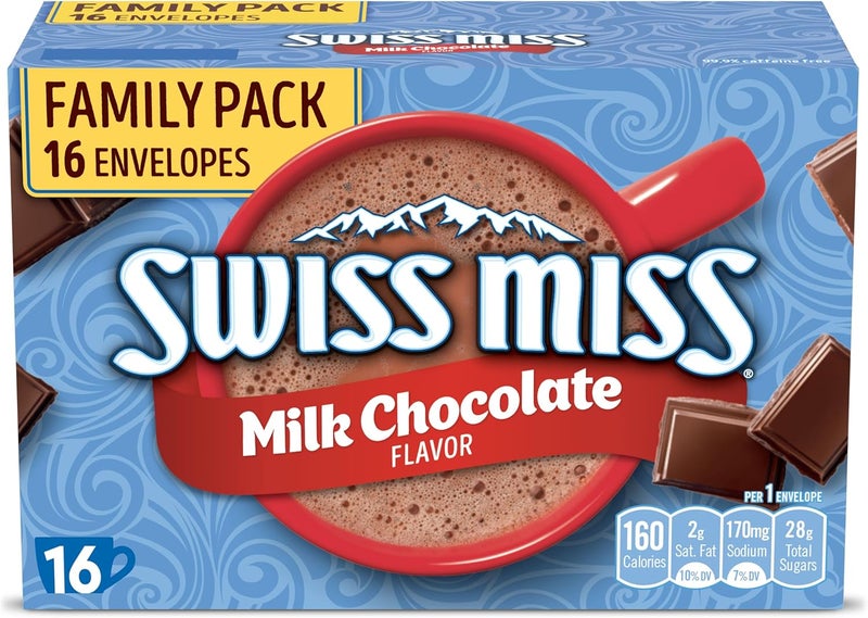 Swiss Miss Milk Chocolate Hot Cocoa Drink Mix - Family Pack - Image 1